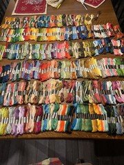 Embroidery Floss Thread Skeins 400+ Count, Assorted Colors