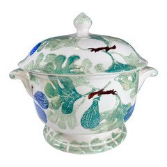 Emma Bridgewater Fig Serving Bowl w Lid 9in Hand Painted England
