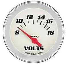 Equus 8268 8000 Series Voltmeter Gauge