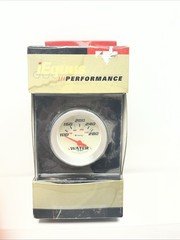 Equus E8242 8000 Series White Face Water Temp Gauge - New in Open Box Read Descr