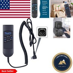 Ergonomic Bed Motor Remote for Okin Refined Hospital Beds - USB Rechargeable