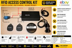escape room rfid Proximity Entry Door Lock Access Control System