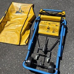 Evac Chair 300H  - 400lbs Blue Yellow Emergency Stair Lift Chair With Cover