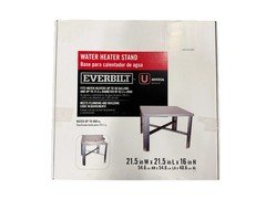 Everbilt Water Heater Stand, 21.5"Wx21.5"Lx16"H, Holds up to 50 Gal