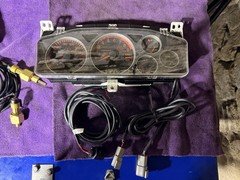 Evo 8 Cluster With AFR GAUGE