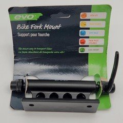 EVO Bicycle Block Fork Adaptor Black OPEN PACKAGE