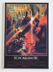 Excalibur FRIDGE MAGNET movie poster