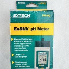Extech ExStik PH100 Waterproof pH Meter NEW open Box