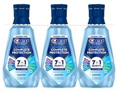 Extra New 379405 Crest Pro-Health Advantage Mouthwash Deep Clean 33.8 Oz (3-Pack