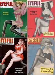 Eyeful- Saucy Racy Naughty Risqué Sexy Pin-up Magazine - 8 Old Issues on DVD