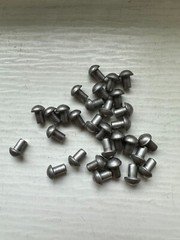F0125R00187 - 18-8 Stainless Steel Round Head Solid Rivets - 1/8"X3/16" - 100pcs
