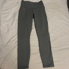 Fabletics Women's High-Waisted 7/8 Leggings Size XS Solid Heather Gray