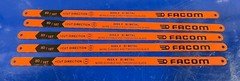 FACOM 668A.8 12"/300mm Bi-Metal Cobalt Steel 18 TPI Hacksaw Blades 5 Pack NEW