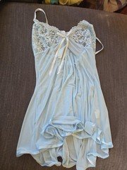 Fair Condition Blue Nightgown Size Large