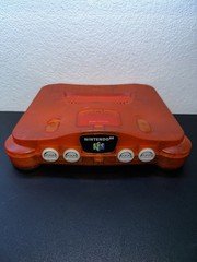 Fantastic Fire Orange N64 System With Red Expansion Pack