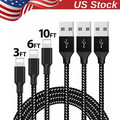 Fast Charger Cable Heavy Duty For iPhone 13 12 11 X XR 8 Charging Cord Wholesale