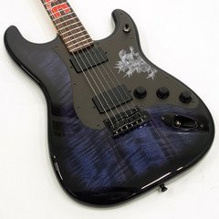 Fender Made in Japan Godzilla Stratocaster Godzilla Blue w/Hard Case New