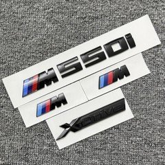 Fender Trunk Emblem For G30 5-Series Rear M550i xDrive Lettering Decal Badge