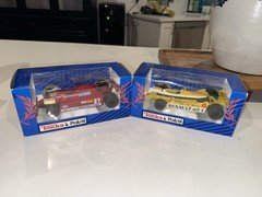 FERRARI 126 C TURBO TONKA POLISTIL SCALA 1/23 LOT OF 2 NEW MIB
