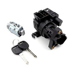 FEXON Ignition Switch & Ignition Lock Cylinder with 2 Keys Compatible with