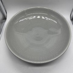 Fiesta Pearl Gray Grey Millennium Presentation Celebration Bowl Serving Fruit