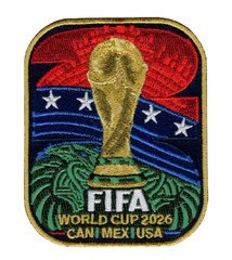 FIFA World Cup 2026 Iron On Sew On 3.5  Embroidered Patch for Jerserys