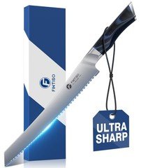 Fintiso Bread Knife10 Inch Serrated Bread Cutter2026 Upgradejapanese High