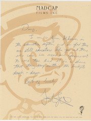 Fisher Stevens - Handwritten Signed Letter