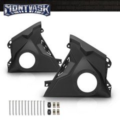 Fit For 2024+ Can-Am Maverick R Front Dash 6.5" Speaker Panels Unloaded Panel