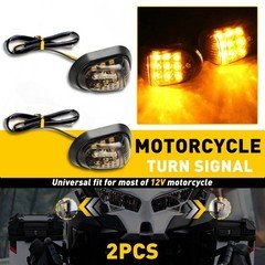 Fit For Honda Grom LED MSX125 Turn Light Signals Lights Shift Indicator amber