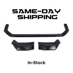 Fit For Toyota Tundra 2022-2024 Front Bumper Grille Trim Molding Gloss Black New