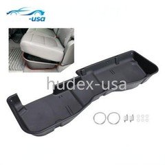 Fits 19-23 Silverado 20-24 1500 Crew Cab Rear Cargo Under Seat Storage Box Black