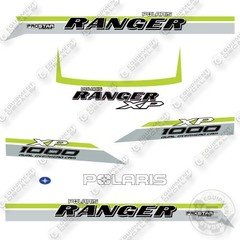 Fits Polaris Ranger 1000XP Premium 20th Anniversary Edition Decal Kit UTV - 3M !