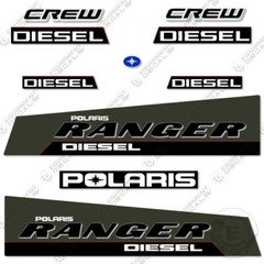 Fits Polaris Ranger Decal Kit Utility Vehicle - Crew Cab 2015