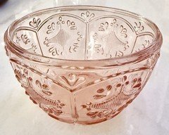 Fitz and Floyd "Trestle" Blush Pink All-Purpose Bowl