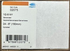 Flexco Clipper 02075 1G6NY 6" Belt Lacing