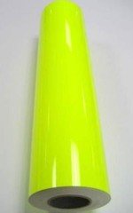 Fluorescent Yellow Sign Vinyl  - Economy Grade