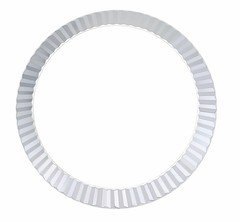 FLUTED BEZEL FOR 41MM ROLEX DATEJUST II DAY DATE II 116300 116334 18KW REAL GOLD