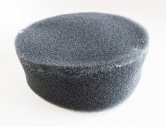 FOAM FILTER BONNET, 9" ACROSS, 2-1/2" TALL,SOME BURNISHERS BY ONYX, ADVANCE, NSS