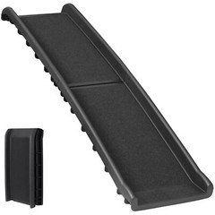 Foldable Dog Ramp Non-Slip Pet Ramp Lightweight for Car SUV Truck Rubber Feet 