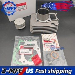 FOR 02-19 HONDA TRX250 RECON TOP END REBUILD KIT CYLINDER PISTON AND GASKET SET