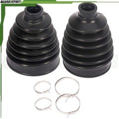 For 2008-2010 Polaris RZR 800 EFI 2 Pcs Rear CV Joint Axle Outer Inner Boot Kits