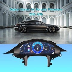 For 2010-2016 Porsche Panamera LCD Digital Instrument Cluster  Speedometer