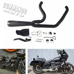 For 2018-2024 Harley Low Rider ST FXLRST FXLRS 2-into-1 Exhaust System Muffler