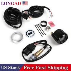 For 30-4110 UEGO Wideband O2 Air Fuel Ratio Gauge AFR 52mm w/4.9 LSU Sensor USA