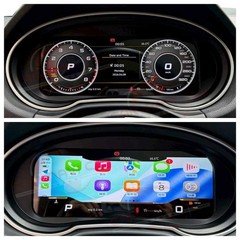 For Audi Q2 2016-2023 Digital Cluster Speedometer Car Dashboard Panel Map Screen