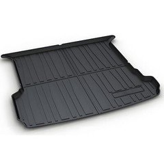 for Audi Q7 2015-2026 7seats TPO Black Rear Cargo Trunk Liner Cover Floor Mats