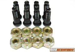 For Bobcat Lug Nut & Stud Kit S220 S250 S300 A220 A300 Skid Steer Wheel Tire Rim