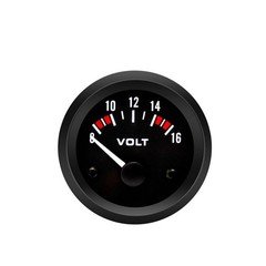 For Car Motorcycle LED 12V Voltmeter Voltage Gauge Panel Meter High Quality