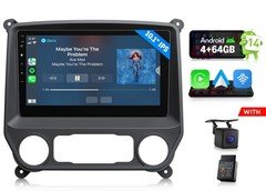 For Chevy Silverado GMC Sierra 2014-2018 Eonon Android 14 Carplay Car Stereo GPS